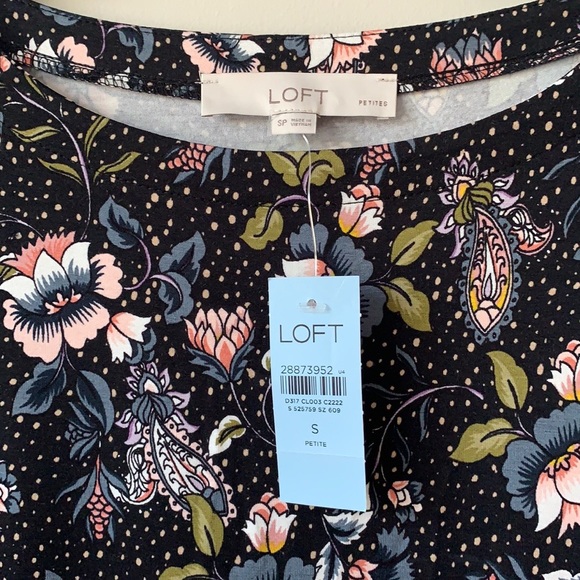 LOFT Petite Meadow Swing Dress - Picture 5 of 9